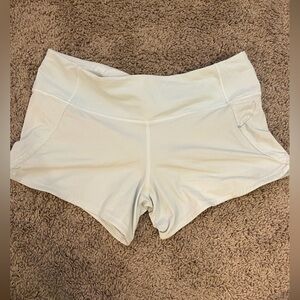 Light blueish gray lululemon shorts